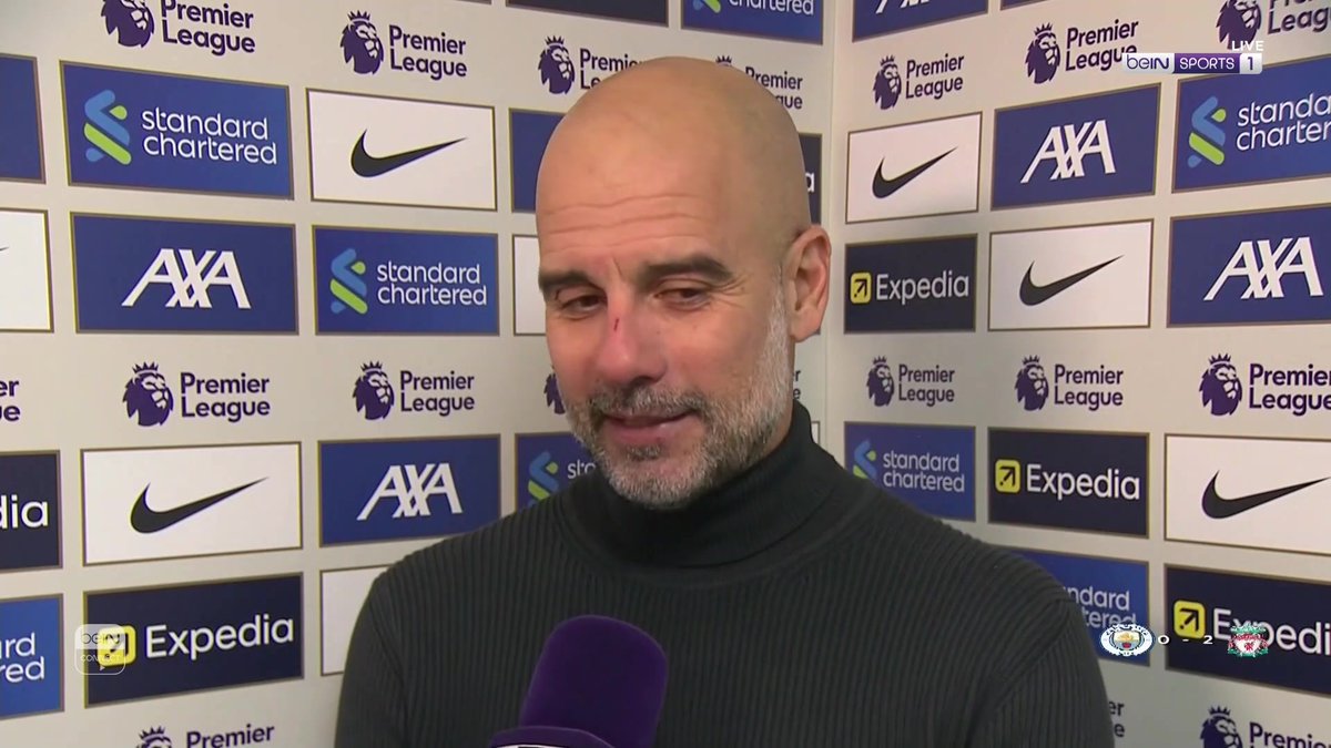 غوارديولا: لم أكن أتوقع أن تطالبني جماهير ليفربول بالاستقالة ومغادرة الفريق #الدوري_الإنجليزي_الممتاز #ليفربول_مانشستر_سيتي #PremierLeague