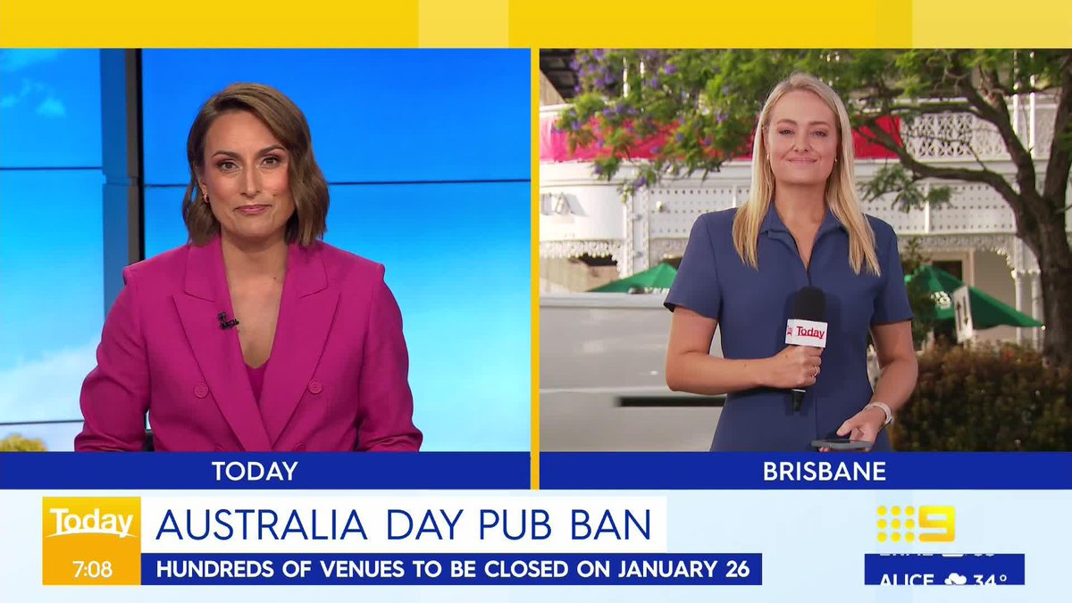Australia Day parties will be banned from hundreds of pubs next month after a hospitality group revealed it's cracking down on celebrations. #9News