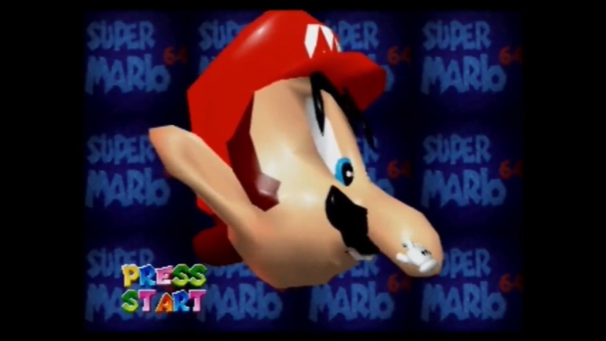 It's Friday night in 1996 so you and the boys boot up Super Mario 64