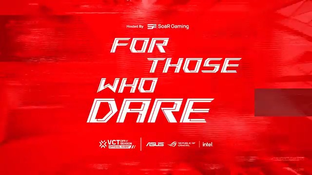 The For Those Who Dare - $15K VALORANT OFF//SEASON Tournament is a wrap! 🤝 Special thanks to ROG North America Intel Gaming ❤️