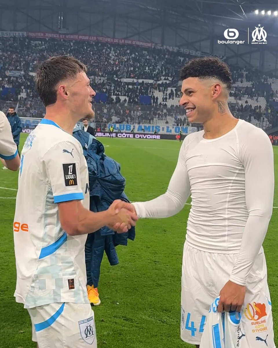 Une joie olympienne 💙 #OMASM #HappyMoments by Boulanger