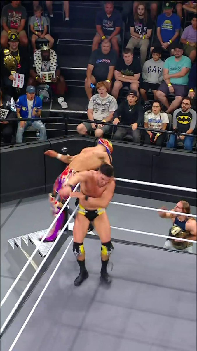 .Axiom is still probably feeling this one... 🥴 “All Ego” Ethan Page #WWENXT