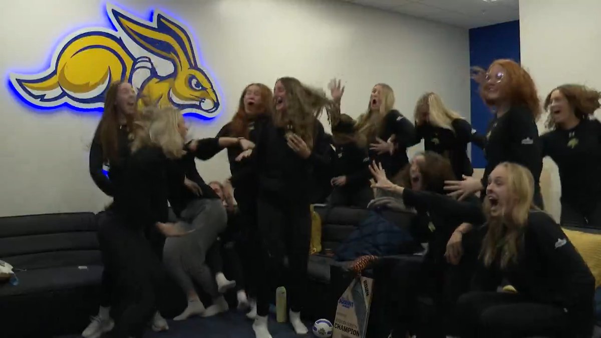 JACKS ARE DANCING 💃 NCAA Women's Volleyball x #GoJacks 🐰
