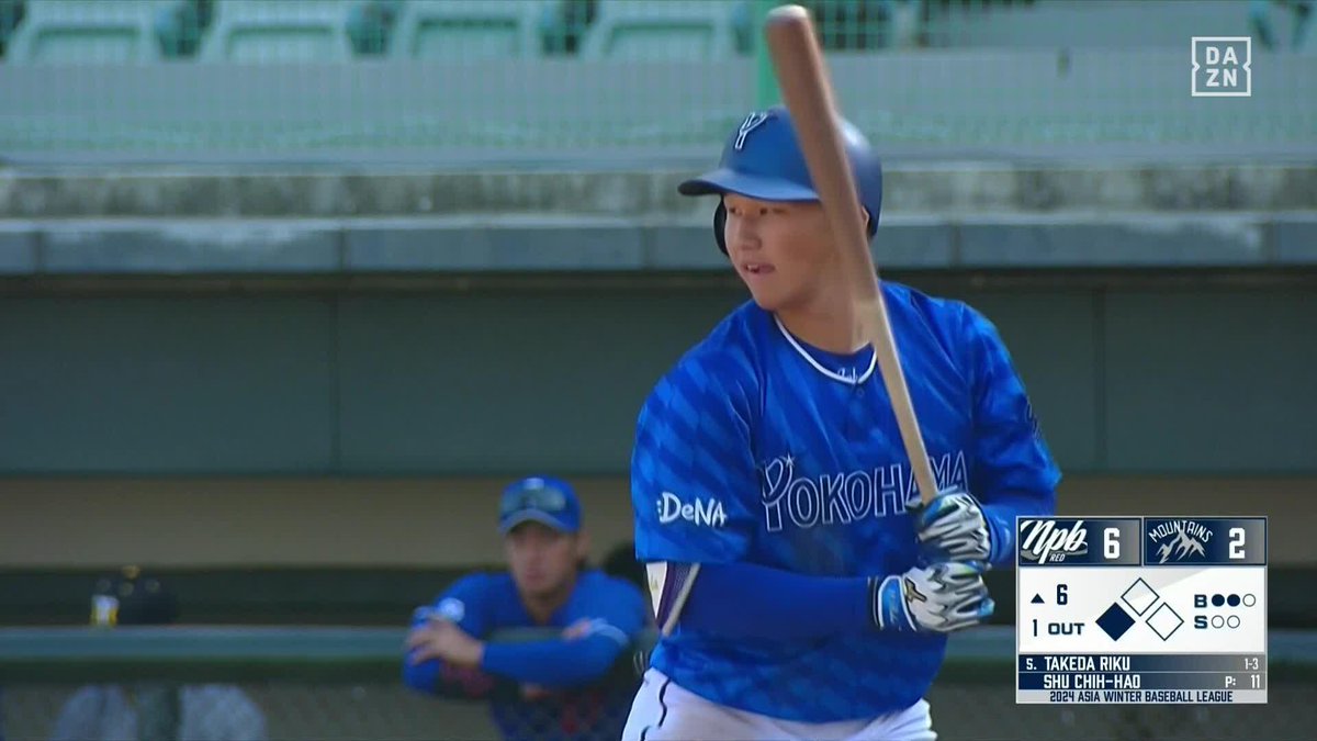 / ベイスターズの未来 \ #武田陸玖 今日2本目のタイムリー インコース攻めに上手く対応 ⚾アジアウインターリーグ(2024/12/2) 🆚台湾マウンテンズ×NPBレッド 📱Live on DAZN #DAZNAWB #baystars