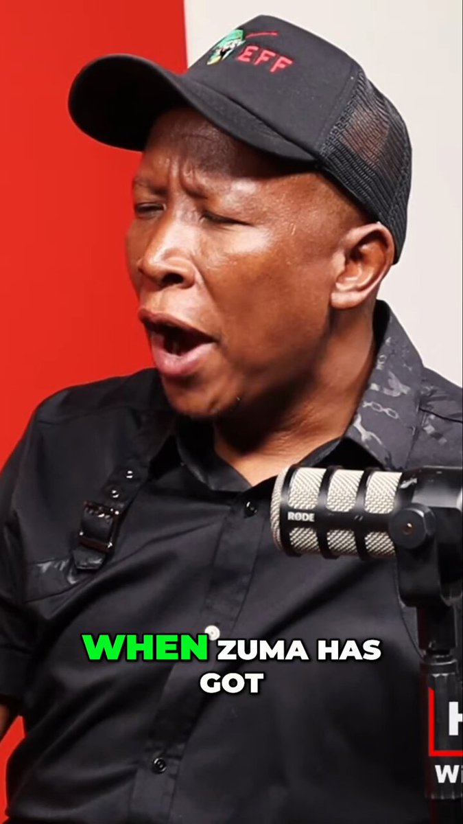"Why it's the EFF that Truly Unites Black Africans" - Julius Sello Malema on The Hustlers Corner SA Podcast with djsbu 👇🏿👇🏿👇🏿👇🏿👇🏿