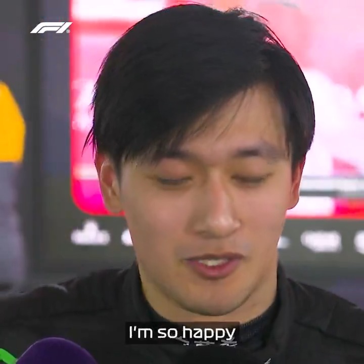 "We got what we deserved" 🥹 After 23 luckless races, 周冠宇 | Zhou Guanyu 🇨🇳 and Stake F1 Team KICK Sauber are finally on the board after Qatar 💚 #F1 #QatarGP