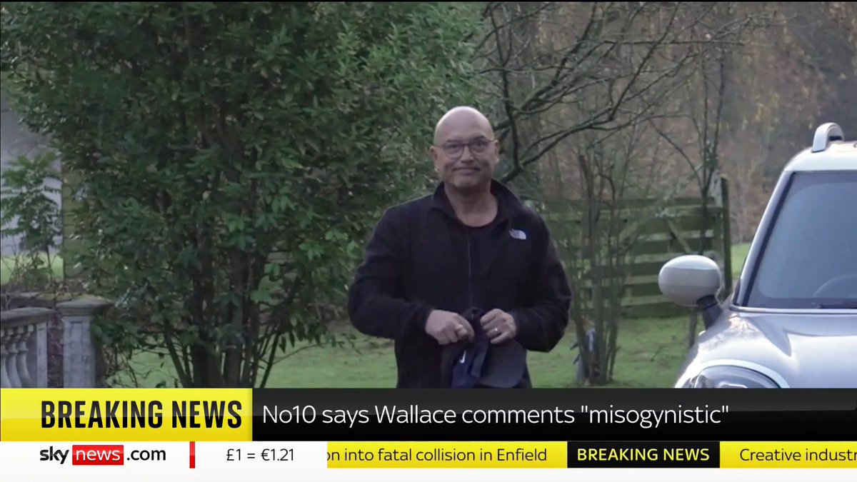 BREAKING: The prime minister's official spokesperson says Greg Wallace's comments over the weekend were "completely inappropriate" and "misogynistic" Full story ➡️ 📺 Sky 501, Virgin 602, Freeview 233 and YouTube