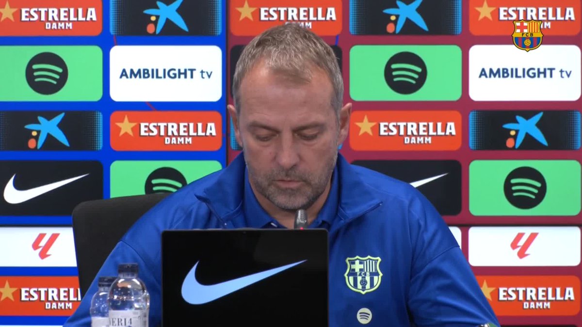 🎙️ HANSI FLICK on the importance of Marc Casadó. "He can read the match and knows exactly where he has to be. He knows what to do with the ball. He's doing really great." #MallorcaBarça