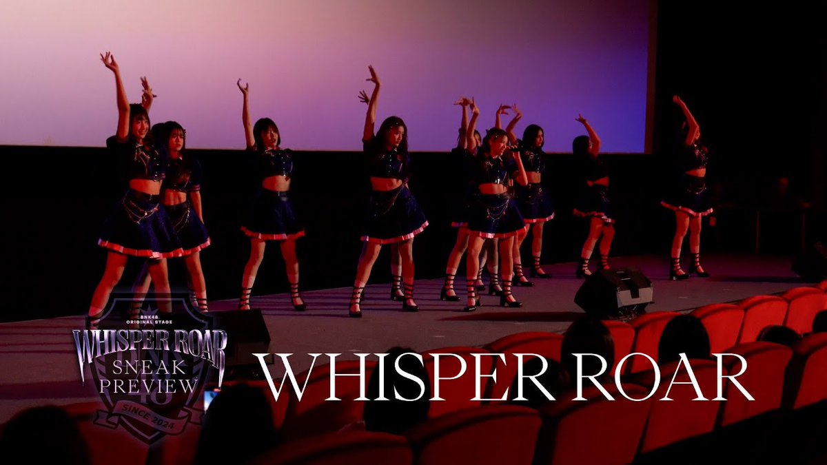BNK48 Original Stage "WHISPER ROAR" Title Track "WHISPER ROAR" Sneak Preview December 21st Shonichi!