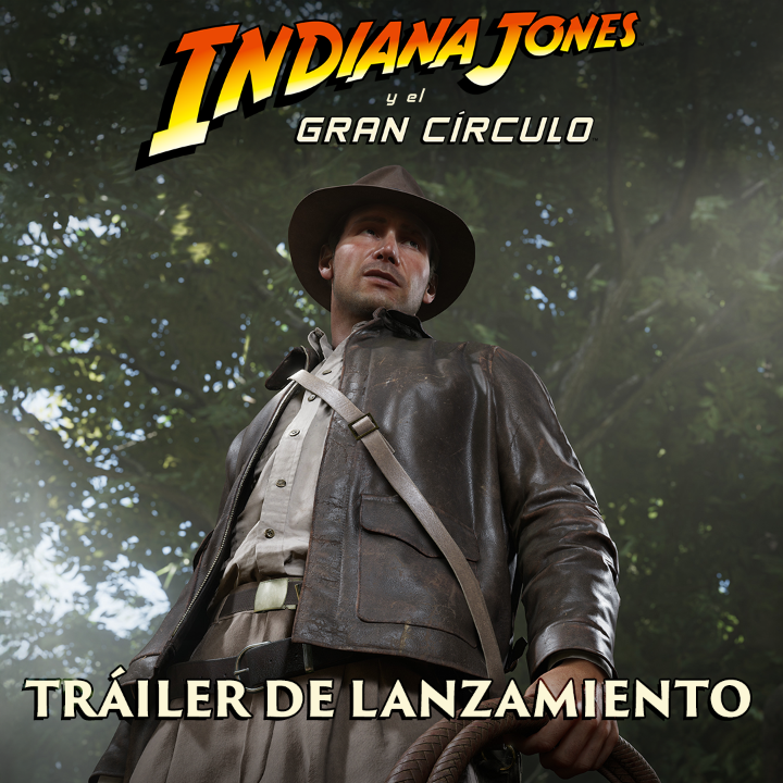 ¡La aventura te llama! 🤠 No te pierdas el tráiler de lanzamiento y lánzate a la aventura con #IndianaJones y el Gran Círculo, que se estrena el 9 de diciembre 📆 🔗