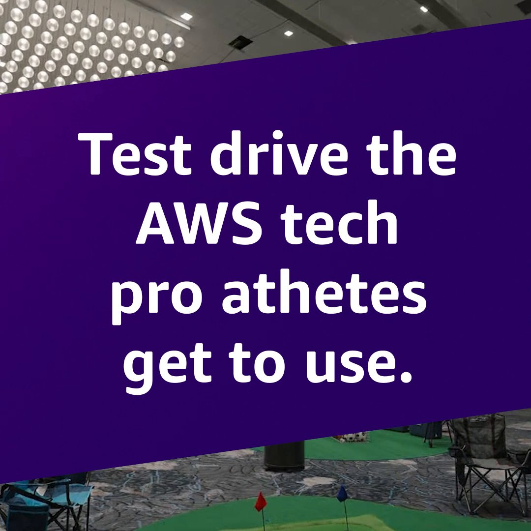 It's back, & it's bigger than ever. Larry Fitzgerald is here to welcome you to the AWS Sports Forum at #AWSreInvent. See how #AWS helps professional sports organizations come to life. Learn more. 👉