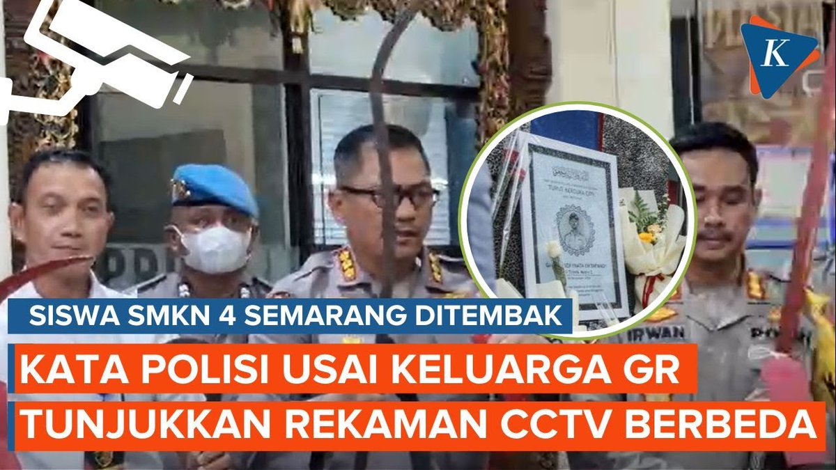 "Kalau dari aparat bilang melawan dan ditembak, ini ada videonya. Melawan apa nggak? Ini di depan Alfamart. Polisinya naik N-max, kayak nyegat gitu," ujarnya sambil menunjukkan rekaman tersebut. | #PolisiTembakSiswa #CCTV #Semarang