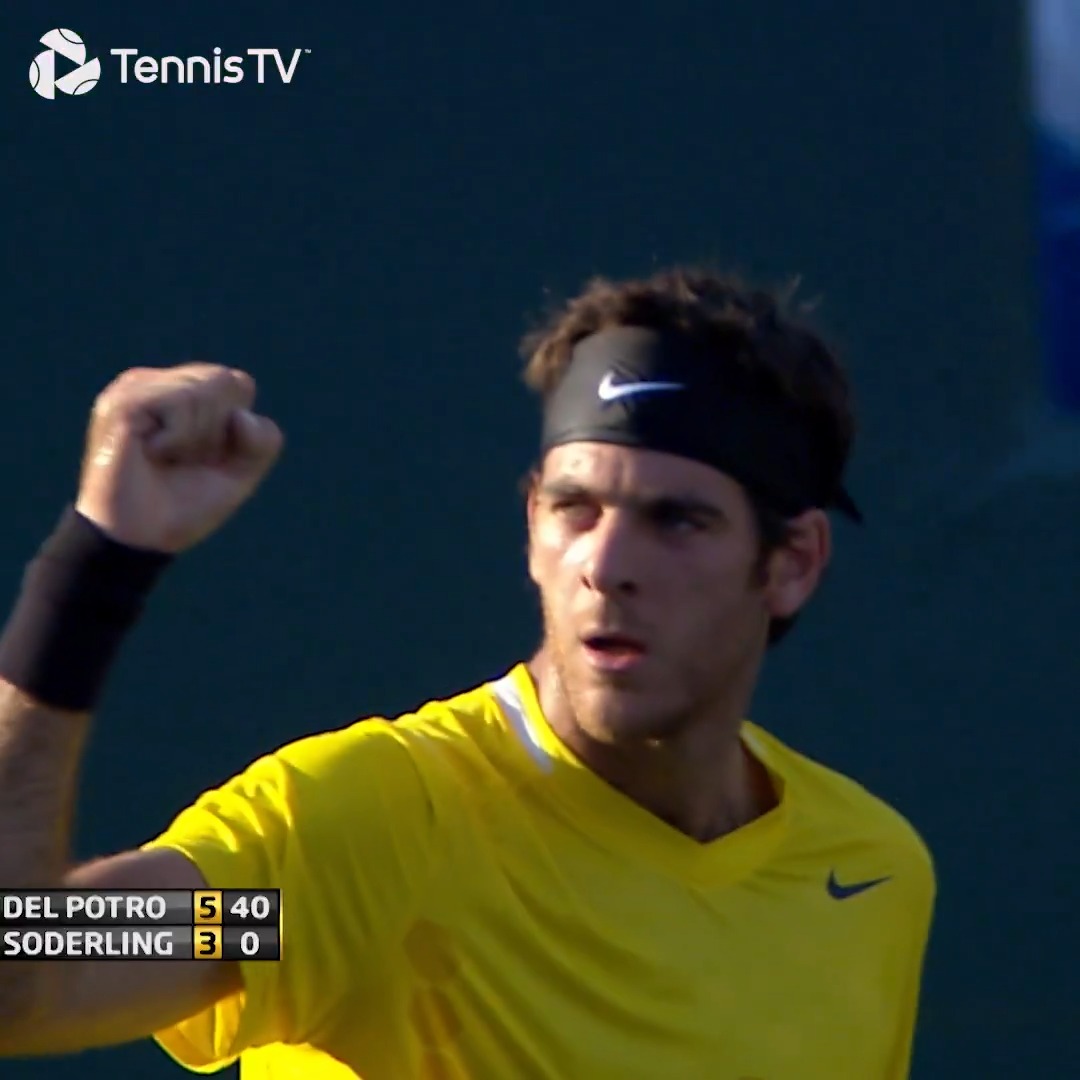 ⚪️ 50% ⚪️ 75% ⚪️ Full Power 🔘 Delpo When Juan M. del Potro let rip on the forehand 💣
