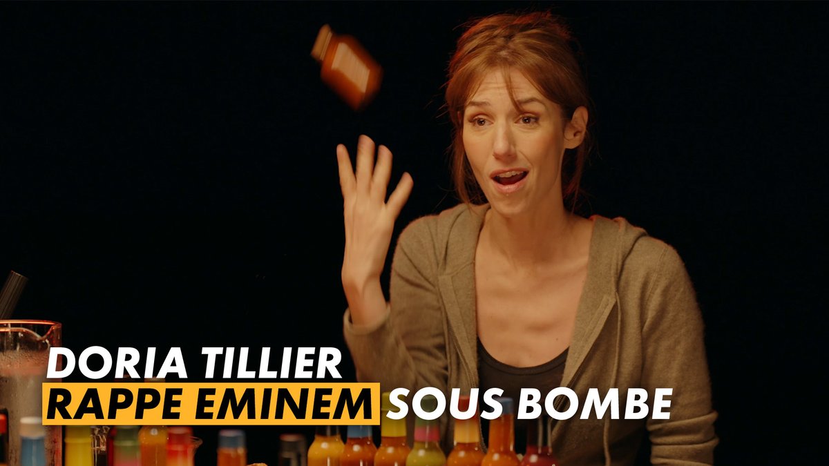 Elle a kické ça normal. Marshall Mathers you're next. Hot Ones avec Doria Tillier, c'est dispo sur CANAL+ et sur notre chaîne 🔥