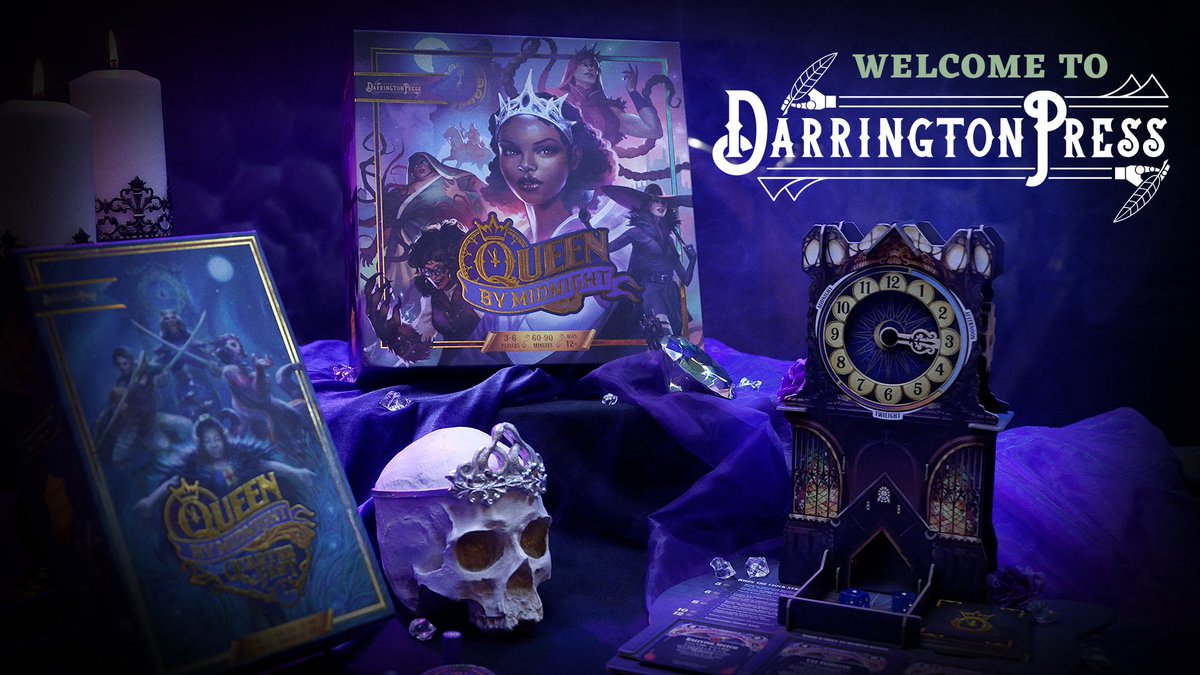 We have a YouTube! The home for all our board, card, &amp; roleplaying games like #QueenByMidnight &amp; #Daggerheart. Then, kicking off our launch with a massive bang, join us Friday Dec. 6 at 4pm EDT for our Daggerheart Panel LIVE from #PaxUnplugged! 👀