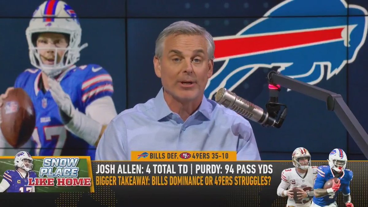 "This is the best version of Buffalo and I believe in the AFC they have separated." Colin Cowherd reacts to Bills' 35-10 win over 49ers