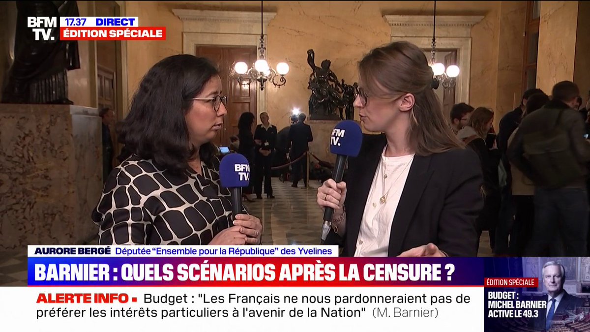 Attention les amis, ouvrez bien vos esgourdes : Aurore Bergé dénonce le mensonge, l’absence de dialogue et l’irresponsabilité des autres et elle demande le respect de la volonté populaire. C’est du grand art… OK. Casse-toi !
