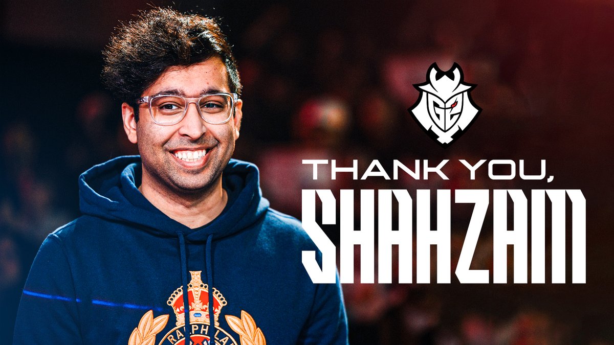 Today we say goodbye to an IGL, model, and actor 🫡 Thank you for everything ShahZaM
