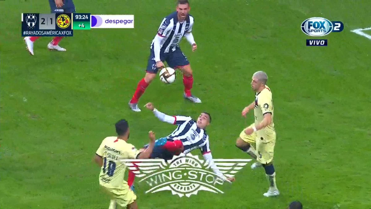 Monterrey 2-1 América 26 de Diciembre, 2019 📍Estadio BBVA, Guadalupe, Nuevo León. Esto si fue real, no ocupo de otro equipo para burlarme del tuyo.