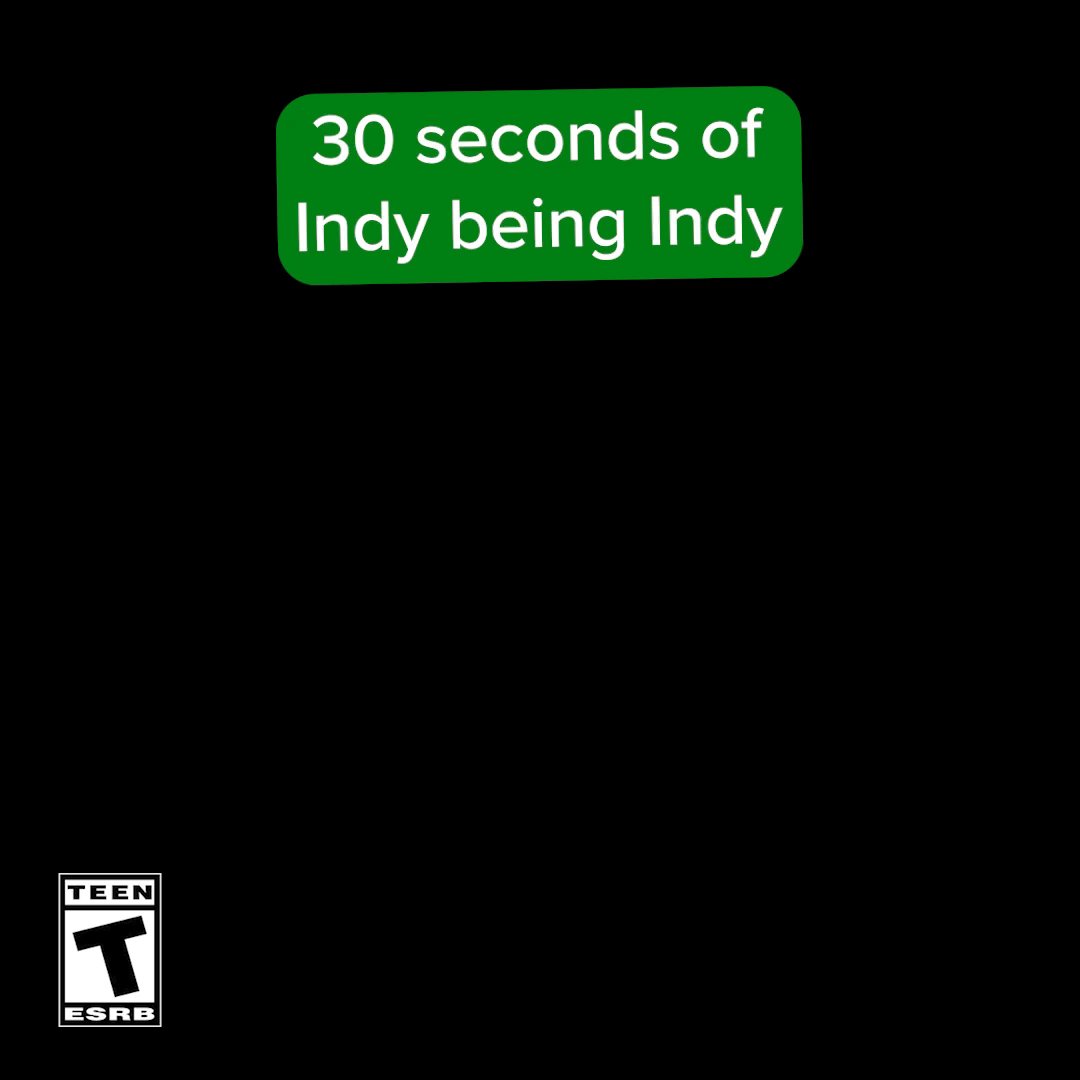 30 seconds of Indy being Indy #PCGamePass