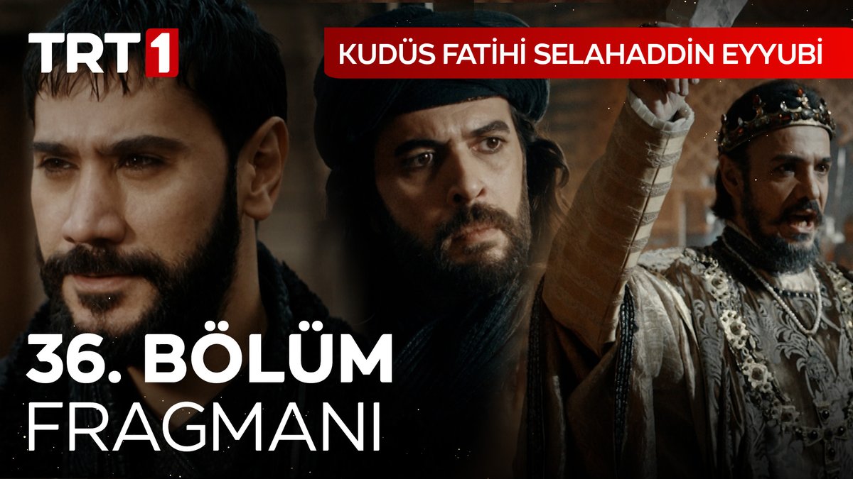 “Mısır’ı alma vakti gelmiştir!”⚔️ #KudüsFatihiSelahaddinEyyubi 36. bölüm fragmanı yayında. 🎬 Yeni bölüm her pazartesi saat 20.00’de TRT 1’de! 📺