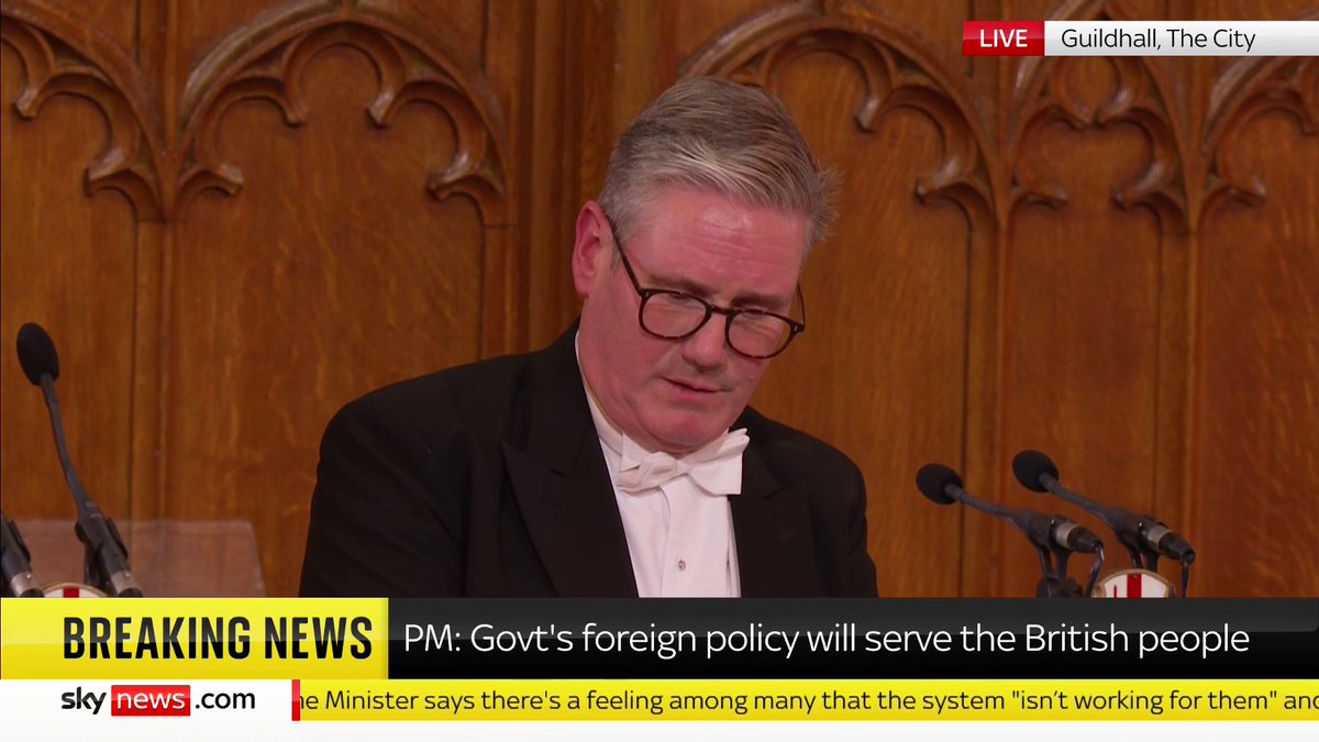 "We need to work even harder at staying ahead. That's what the British people deserve - and it's what they expect of this government." PM Sir Keir Starmer says his government will "rebuild our ties" with Europe in the wake of Brexit. 📺 Sky 501