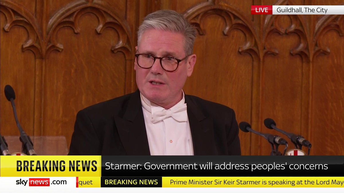 "Against the backdrop of these dangerous times, the idea that we must choose between our allies. That somehow we're with either America or Europe is plain wrong. I reject it utterly." - PM Keir Starmer 📺 Sky 501, Virgin 602, Freeview 233 and YouTube