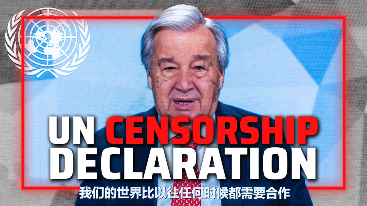 UN Members Sign Global Censorship Declaration As The Dinosaur Media Declares War On Joe Rogan WATCH/SHARE THE LIVE X STREAM HERE: