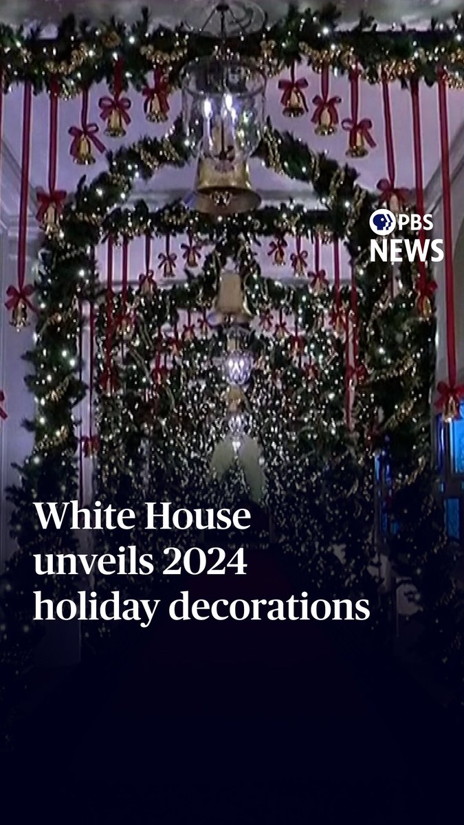 First lady Jill Biden unveiled the White House holiday decorations on Monday, a tradition among first ladies that goes back to the 1950s. Biden shared that the theme for the 2024 season is “A Season of Peace and Light.” "May our nation be blessed with peace and light this holiday season," the first lady said. "The holidays have always held a special place in our hearts, and we’ve loved opening the doors of the People’s House wider and wider each year, continuing the spirit of goodwill and gratitude. America’s story is your story, and we hope you feel at home here," President Joe Biden and the first lady wrote in a welcome letter to visitors in the 2024 White House Holiday Guidebook. The decor consists of more than 28,125 ornaments and 83 Christmas trees.