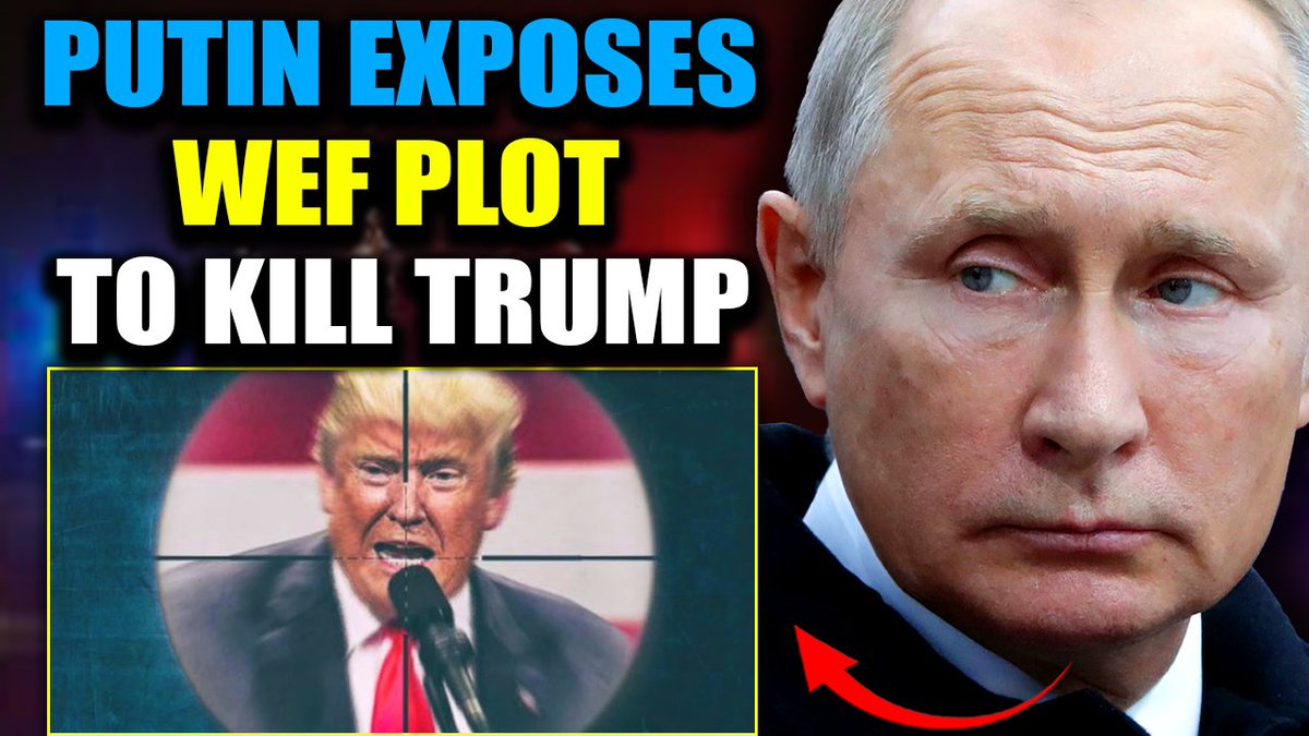 🚨 Putin Exposes WEF's $45 Billion Bounty on Donald Trump's Head The faceless, unelected global elite are rattled, but they’re still lurking in the shadows, pulling the strings from behind the scenes. Their ultimate goal? To take down President-elect Donald Trump before his inauguration on January 20. But there’s a twist: Russian President Vladimir Putin has caught wind of their plan, and an insider from the World Economic Forum is scrambling to alert the masses. As Trump prepares to dismantle the Deep State and take on the globalist network, the question remains: will he succeed, or will they silence him first?