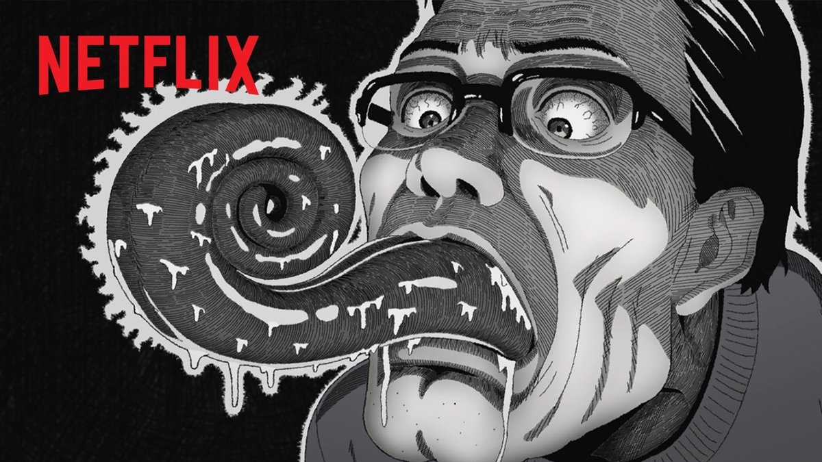 ホラー漫画の鬼才 #伊藤潤二 の怪作をアニメ化！ 『#UZUMAKI: Animated TV Series』予告編を公開🌀 次第に"うずまき"に汚染されていく町。黒渦町に住む女子高生・桐絵は、恋人の秀一からこの町を脱出しようと持ちかけられる。2人はうずまきの呪いから逃れられるのか──？ 12月20日より独占配信！