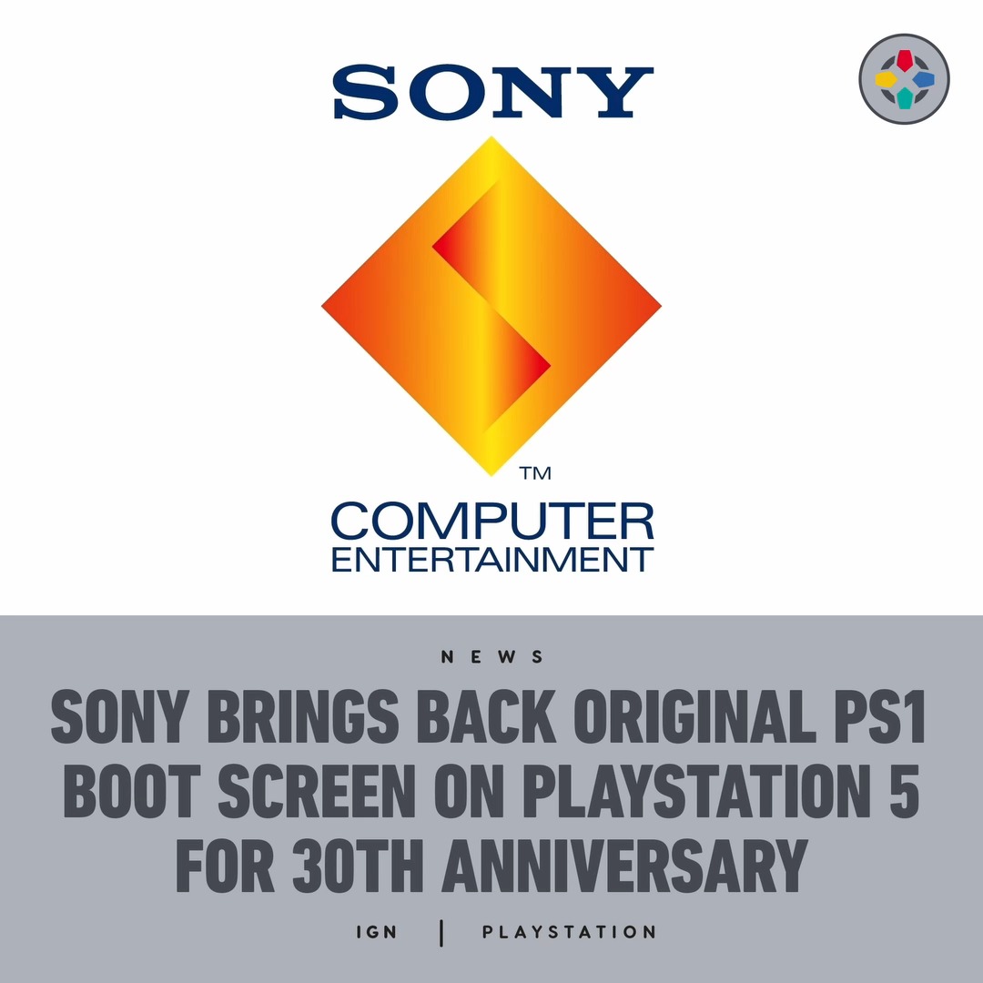 In celebration of PlayStation's 30th anniversary, Sony has shipped a limited-time feature update for the PS5 which brings the original boot screen from PS1 to current gen along with home themes based on all 4 previous generations. For more: