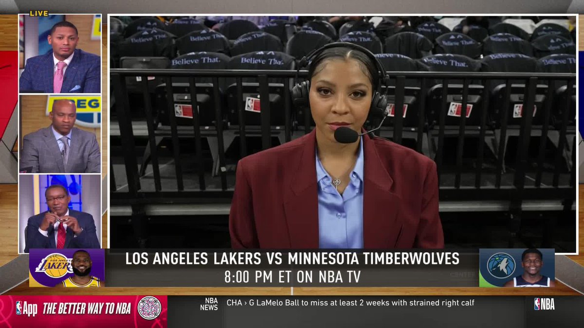 "This is your team, the ball is gonna flow through you" 😤 Candace Parker and Isiah Thomas talk AD's role and dominant play for the Los Angeles Lakers this season 🗣️ #CenterCourt | Made by Google