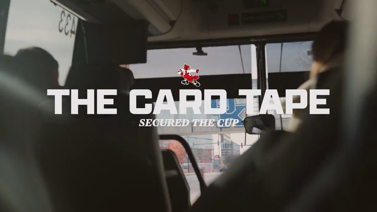 Secured the Cup ๐ ๐ง๐ต๐ฒ ๐๐ฎ๐ฟ๐ฑ ๐ง๐ฎ๐ฝ๐ฒ: Kentucky #GoCards