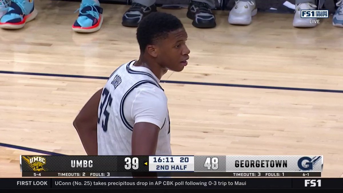 Sorber gets buckets 🪣💪 Georgetown Hoops