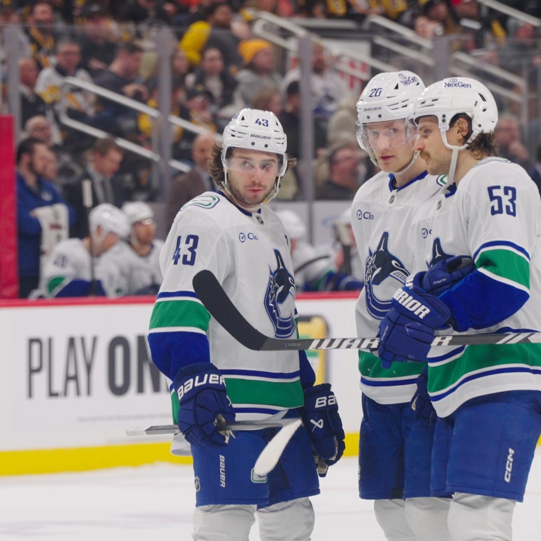 History in the making for Quinn Hughes. 😲 While often too modest to focus on his own accomplishments, Quinn Hughes' teammates share their admiration after he set #Canucks’ franchise record for assists by a defenceman.
