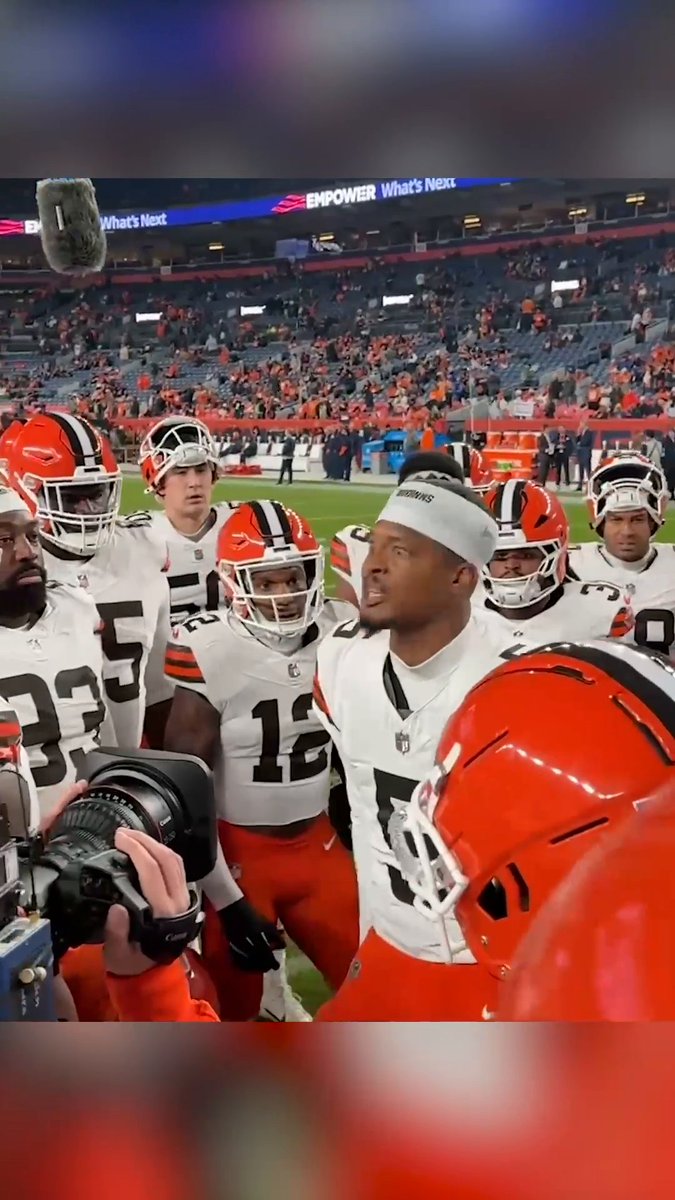 Jameis Winston got the Browns fired up in his pregame speech for MNF 🔥 📺 #CLEvsDEN | 8:15 PM ET | ESPN