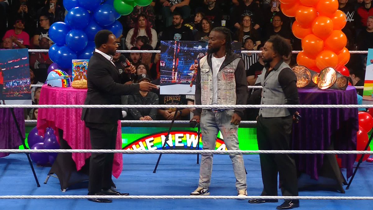 Big E says he's gonna be on #WWERaw EVERY WEEK to keep The New Day together! 🤩🤩🤩