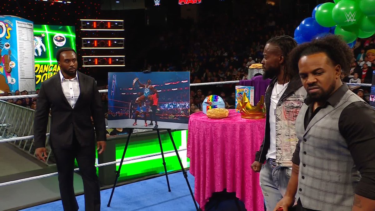 It's over. Big E is OUT. What is wrong with these two? #WWERaw
