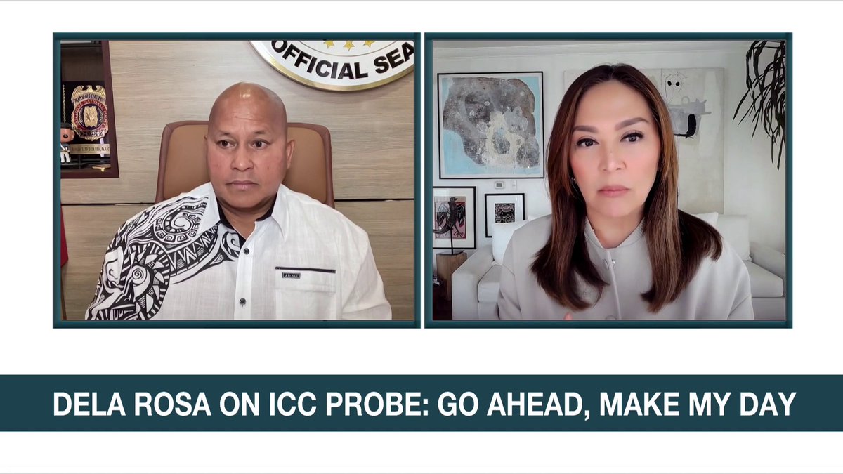 Sen. Ronald dela Rosa said he would seek clarification from the Supreme Court on whether the International Criminal Court still has jurisdiction over the Philippines if the ICC issues an arrest warrant against him. #ANCHeadstart