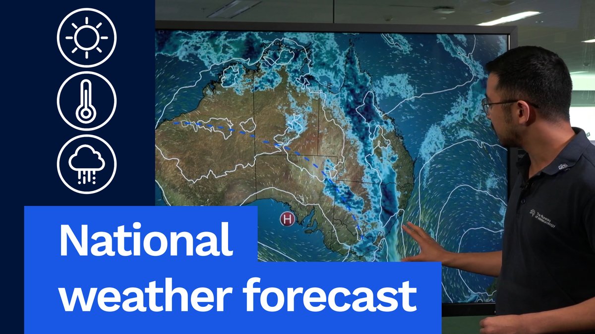 National Weather Forecast: Storms continue for eastern and northern Australia, humidity clears out in the south. Video current: 2:00pm AEDT 3 December 2024. For the latest forecasts and warnings, go to or the BOM Weather app.