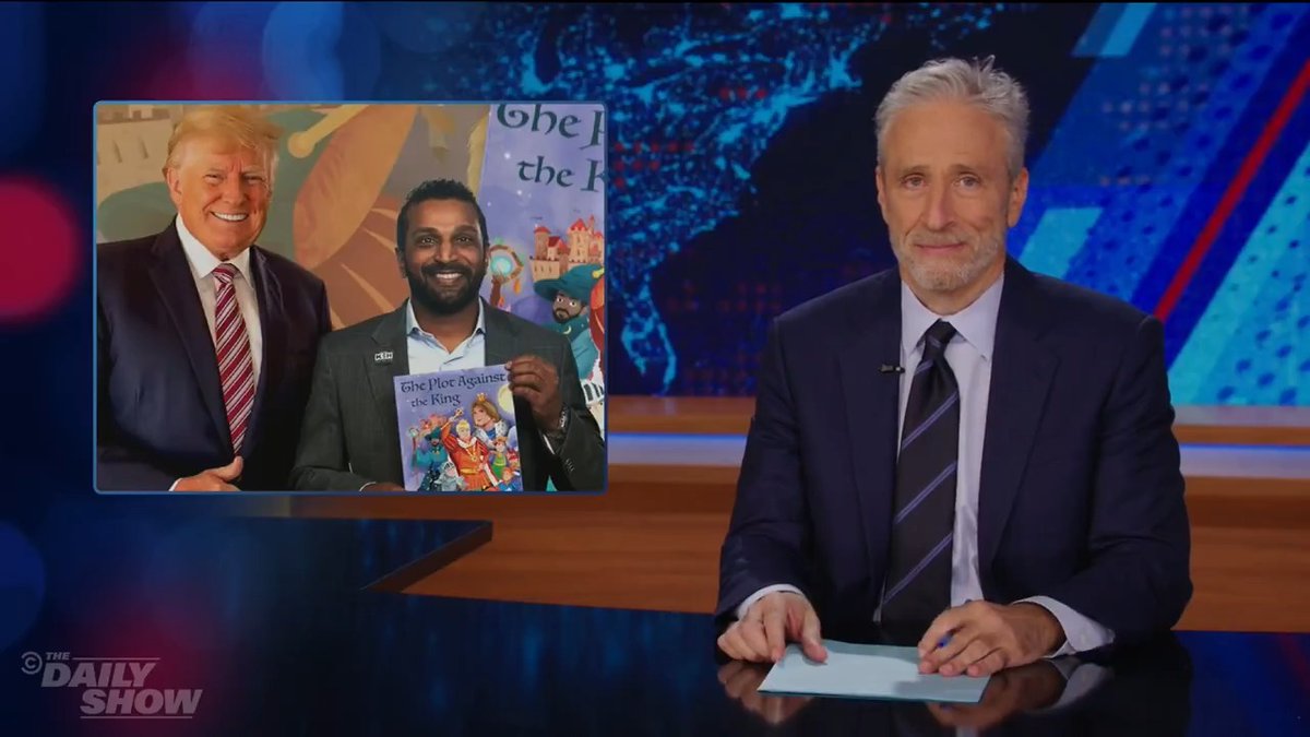 Jon Stewart on Trump's nomination of Kash Patel to lead the FBI and Biden's pardon of his son