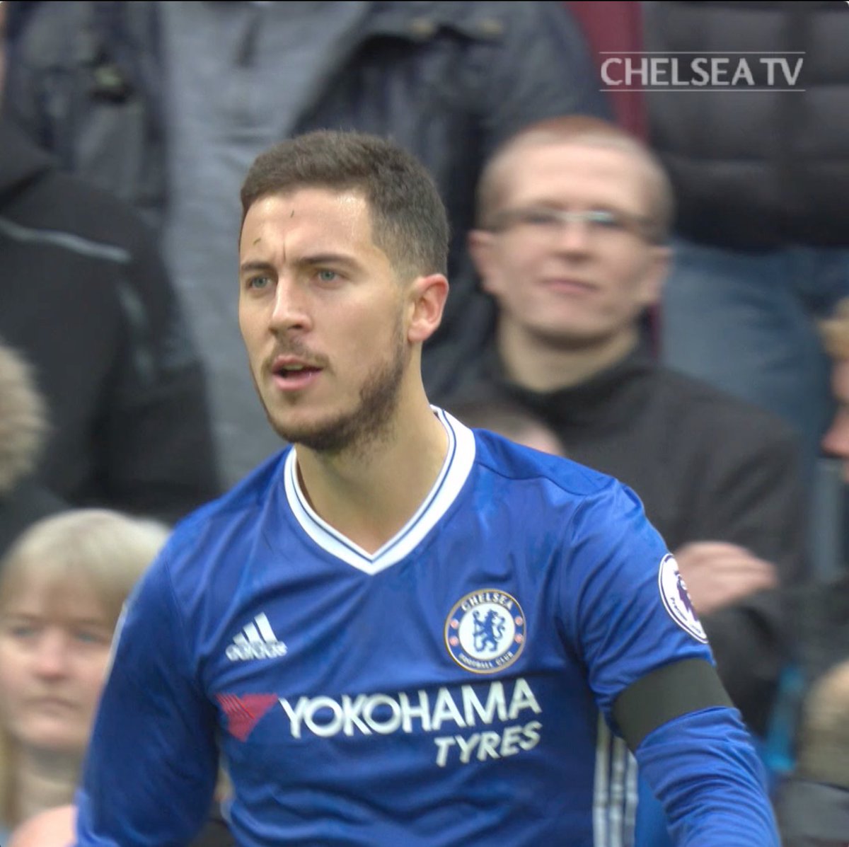๐ง๐ชโก๏ธ 8 years ago today... Eden Hazard produces at the Etihad. ๐ฅถ
