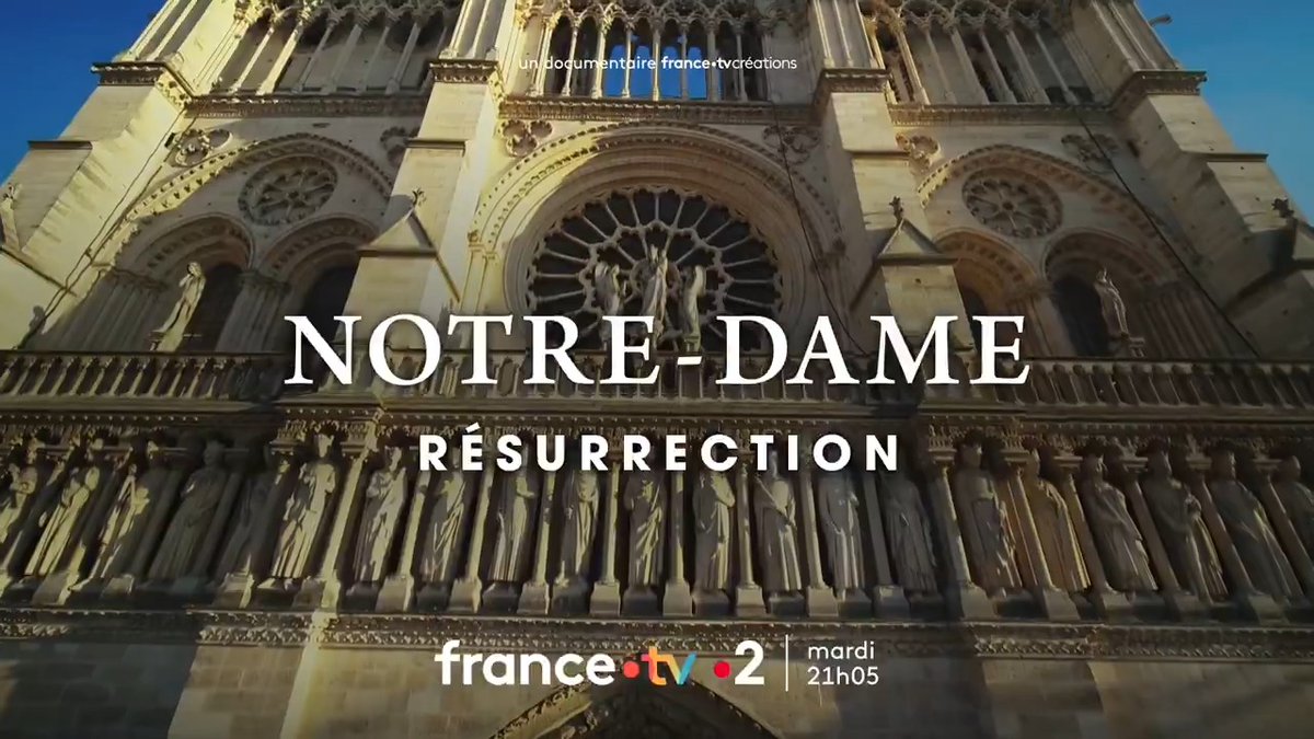 Ils ont relevรฉ l'incroyable dรฉfi de rebรขtir Notre-Dame en 5 ans. Dรฉcouvrez les coulisses du chantier du siรจcle dans le documentaire "Notre-Dame rรฉsurrection" ce soir ร 21h05 sur France 2 et dรจs maintenant sur notre plateforme ๐