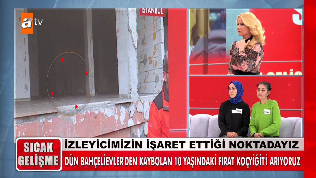Sokak sokak kayıp çocuk arandı. Çocuk Şube Müdürlüğü ekipleri devrede... #MügeAnlıİleTatlıSert #MügeAnlı atv