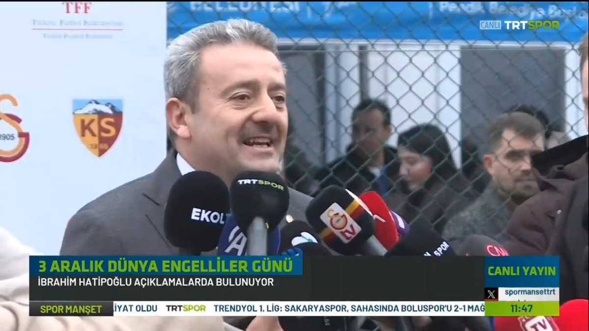 İbrahim Hatipoğlu, transfer sorularını yanıtsız bıraktı.