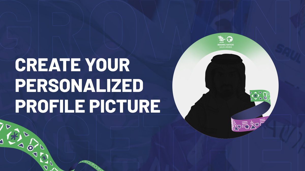 The countdown to a historic day in Saudi football has begun... ⏳ Show your support for the highest scored bid ever and create your own personalized #Saudi2034bid profile picture sticker 🖼