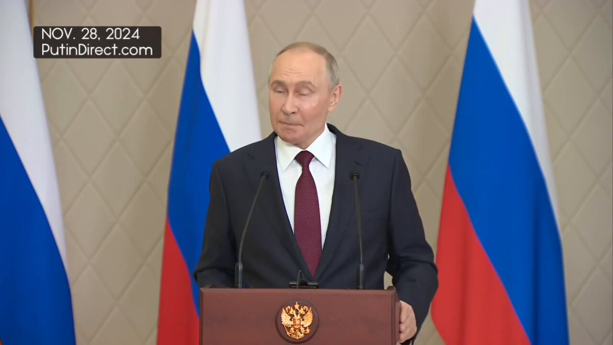 @Bundeskanzler Putin: Germany’s ruling elites are deindustrializing the country, sacrificing the interests of their own people for the benefit of the U.S. 🔗 Full transcript:
