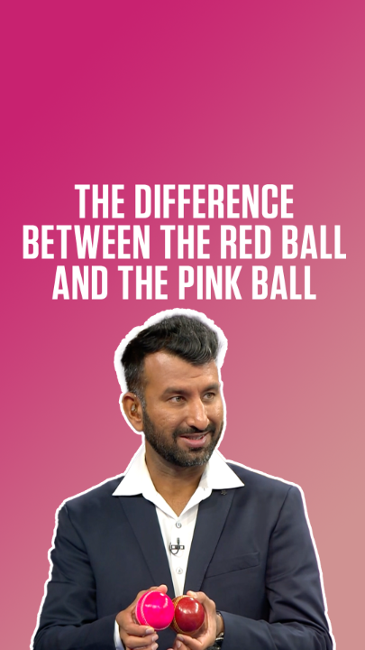 How different is the pink ball? Pujara breaks it down 🧐