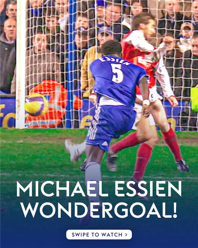Time to relive this Michael Essien WONDERGOAL against the Gunners, as the former Chelsea midfielder celebrates his 42nd birthday today! 🎂🚀